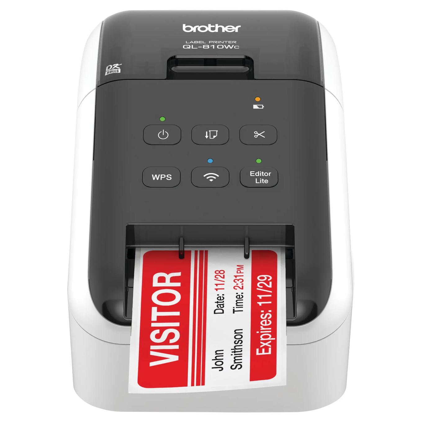 Brother QL-810WC direct-thermal label printer